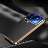 Case For Xiaomi 17 17Pro Max PU Leather Plating Shockproof Cover For MI 17 Pro Max Texture Lichee Pattern TPU Soft Frame Shell