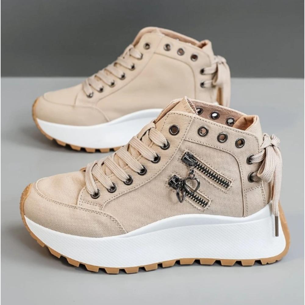 Designer Women Sneakers High Top Denim Canvas Shoes Platform Sneakers