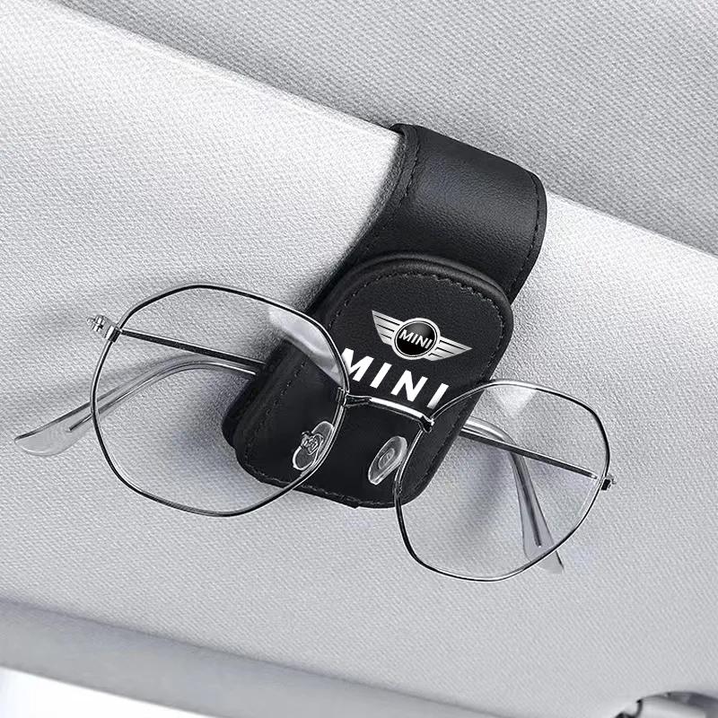 Car Interior Glasses Storage Clip Car Visor ID Card Storage Bracket For MINI Cooper JCW Countryman Clubman Cabrio Paceman Coupe