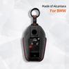 Car Key Shell Housing Suede For BMW 5 7 Series G11 G12 G30 G31 G32 I8 I12 I15 G01 G02 G05 G07 X5 X4 X3 Key Case Bag Accessories
