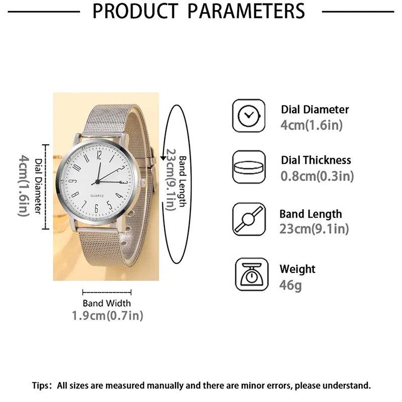 Herren Trend Einfach Lässig Mode Ultra Dünn Kalender Digital Luxus Business Silber Edelstahl Netz Quarz Armbanduhr