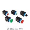 LA18-22 Control Button Switch with Flat Head Knob
