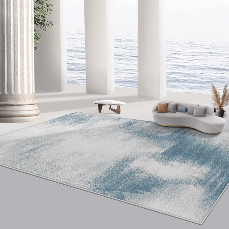 Japanese Modern Living Room Rugs Decoration Home Thickened Stretch Flannel Floor Mats Children's Bedroom Rug Large Area Carpets