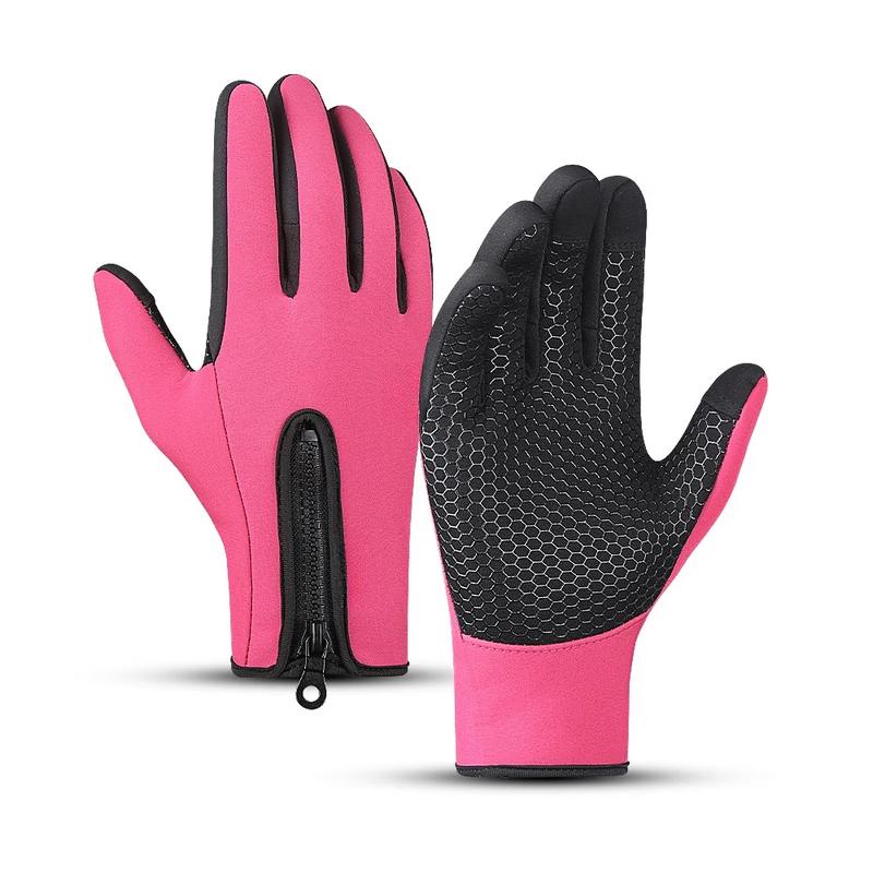 Huangu Mountaineering Touchscreen Silicone Warm Gloves