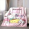 Custom 1pc Kawaii Friends Forever Blanket, Soft And Comfortable Blanket, Casual Warm, Camping Travel Blanket, Birthday Gift Q913124