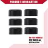 F77Z9G512AA / Fuel Injector Seal Adaptor/for Ford Explorer 1997-2010 / Durable/Metal / 6 Pcs/Black