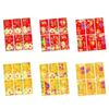 6PCS Vietnamese Style 2026 Horse Zodiacs Red Envelopes for Lunars New Year Cultural Celebration Money Gifting