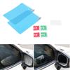 2pcs Rainproof Waterproof Car Rearview Mirror Sticker Anti fog Protective Film Rain Shield Oval