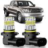 Fit For Toyota 4Runner 2003-2009 Fog Light Bulbs Or DRL, 13000LM Super Bright 360° Illumination 9005/9145/H10 Fog Lights, 6000K Cool White Upgraded