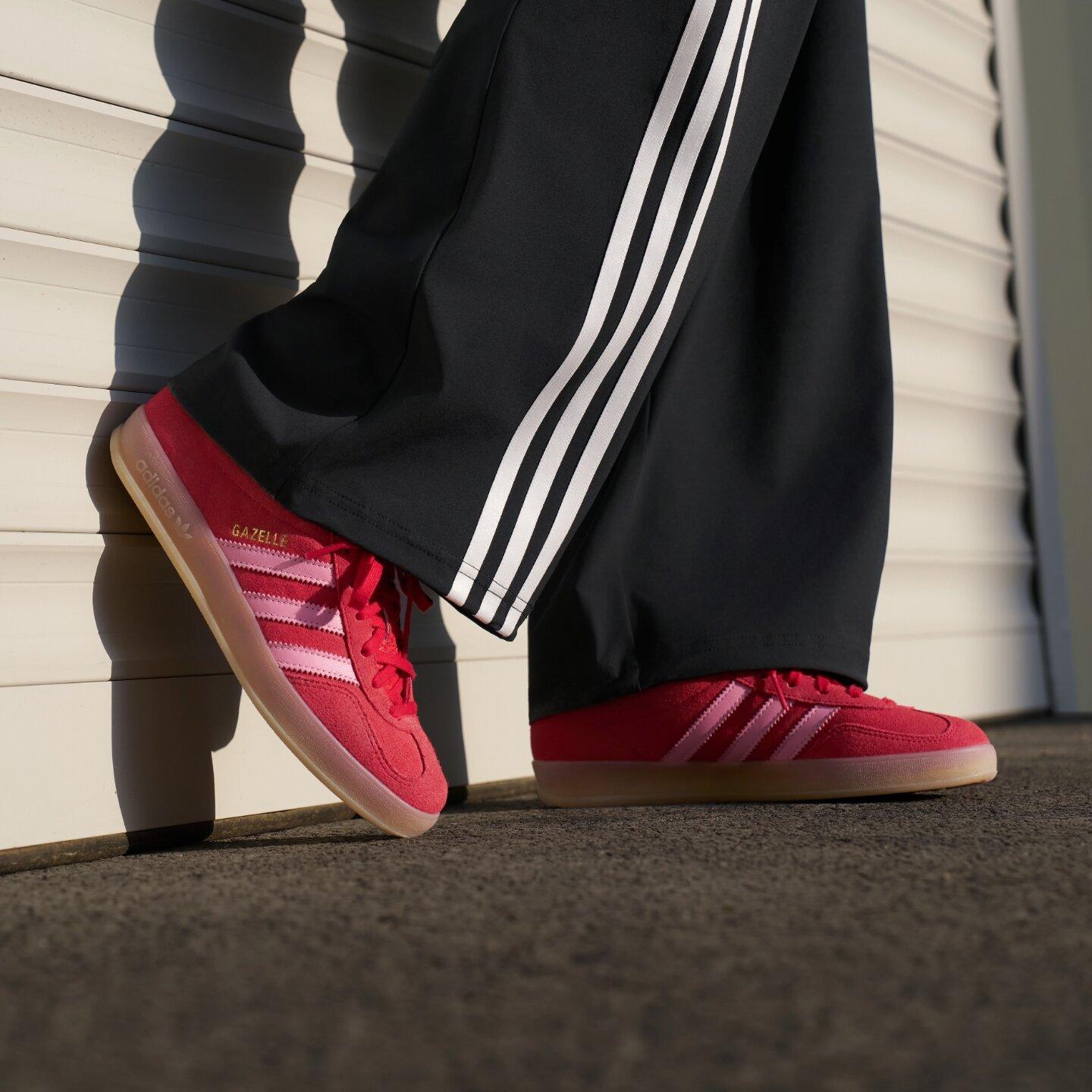 

adidas Gazelle Indoor Яркий алый Светло-розовый (Женский) 36