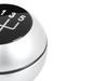 BMW E39 E46 E53 E60 E61 E81 E82 E83 E85 E87 E90 E91 E92 E93 gear shift knob SILVER+CHROME 5 SPEED