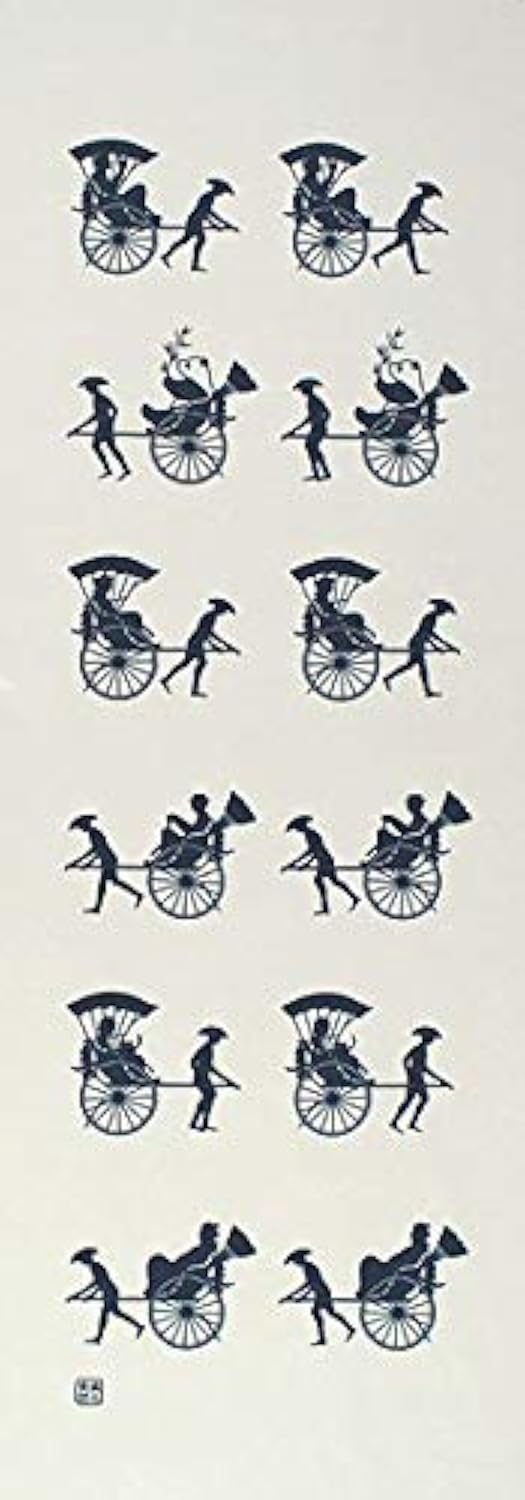 

Dyeing Anbo Hand Towel and Navy Authentic Made in 35cm x 100cm Rickshaw Panda, Blue Dyed, 100% Cotton, Tokuoka, Japan,