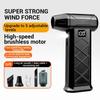 Powerful Dust Blower 800000RPM Brushless Motor Outdoor Air Duster Type-C Rechargeable Air Blower Cleaning PC Turbo Fan