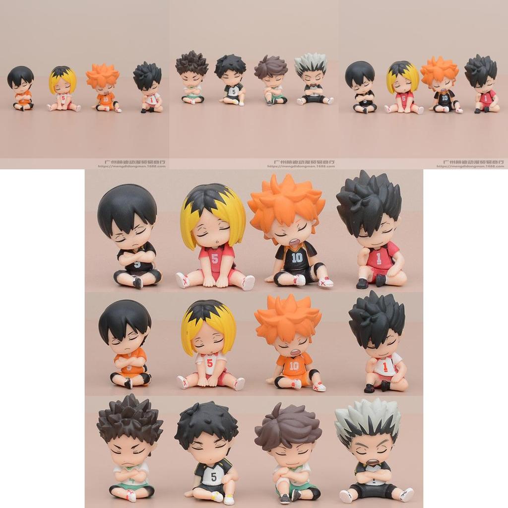 Haikyuu Sleep Pose Pvc Model Figures For Anime Collectors And Fans