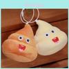 Plush Poop Toy Keychain With Cartoon Face And Soft Pp Cotton For Kids And Adults