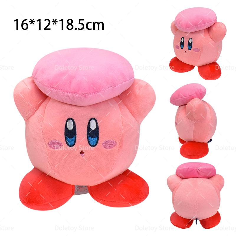 25 Stile Kawaii Stern Kirby Grauer Kirby Geister Kirby Rosa Blau Grün Rot Plüschtier Niedlicher Stern Kirby Herzpuppe Kindergeburtstagsgeschenk