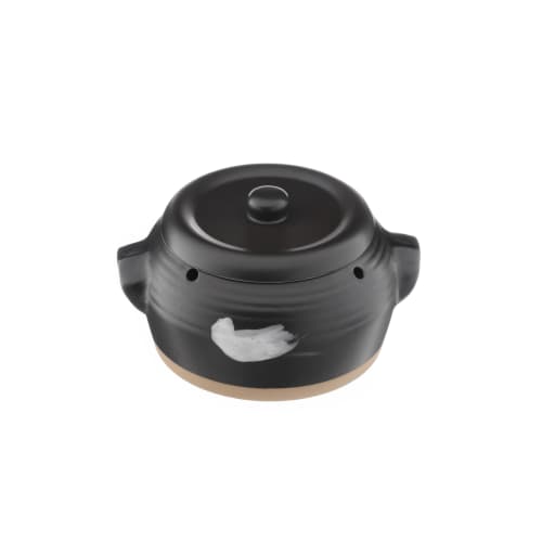 Takeda Corporation JYIN26BK Sweet Potato Pan, 25 x 22 x 14 cm, Easy to Use, Direct Heat, Black