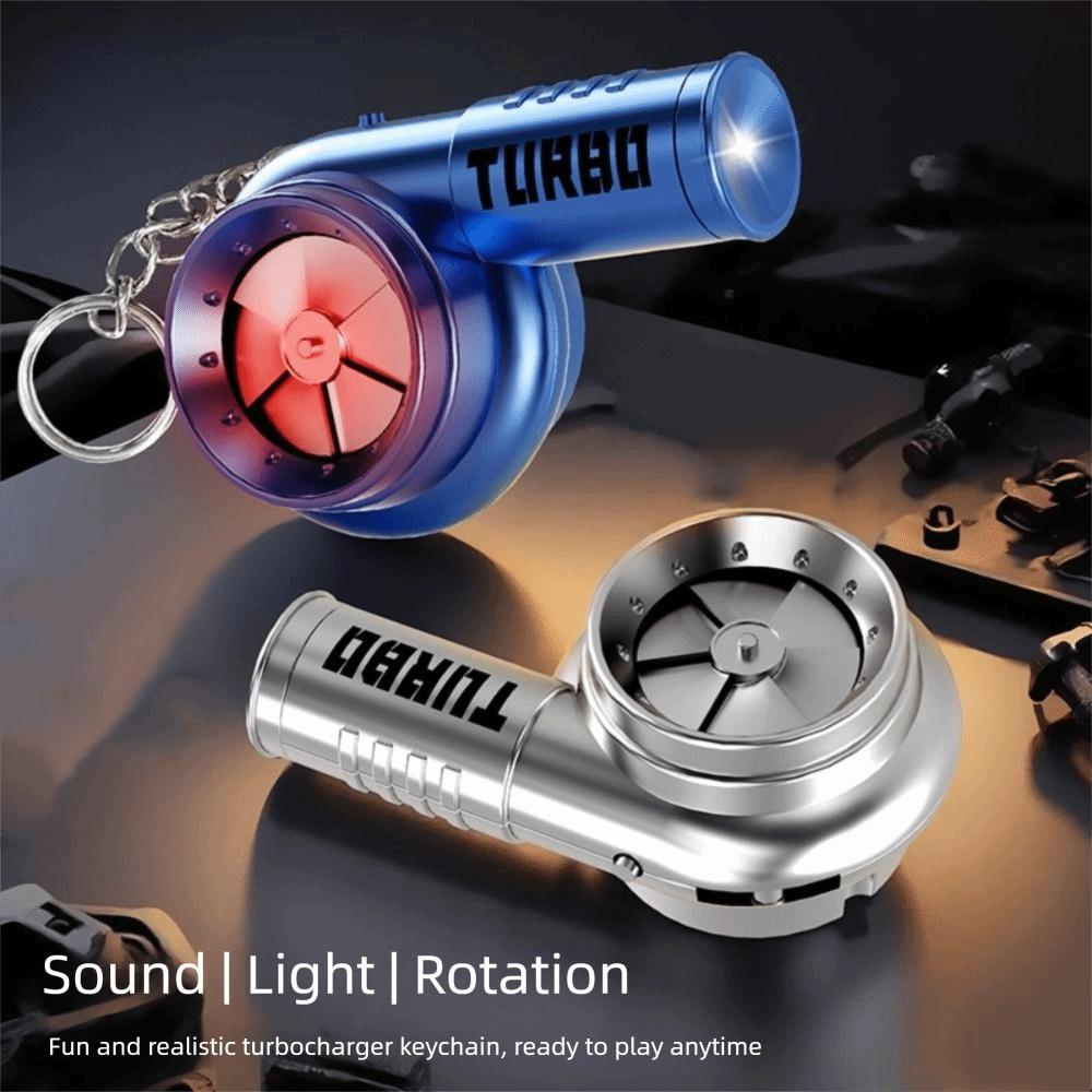 Light Torch Turbocharging Pendant With Sound Simulation Turbo Toys Turbo Key Chain  Boys Children