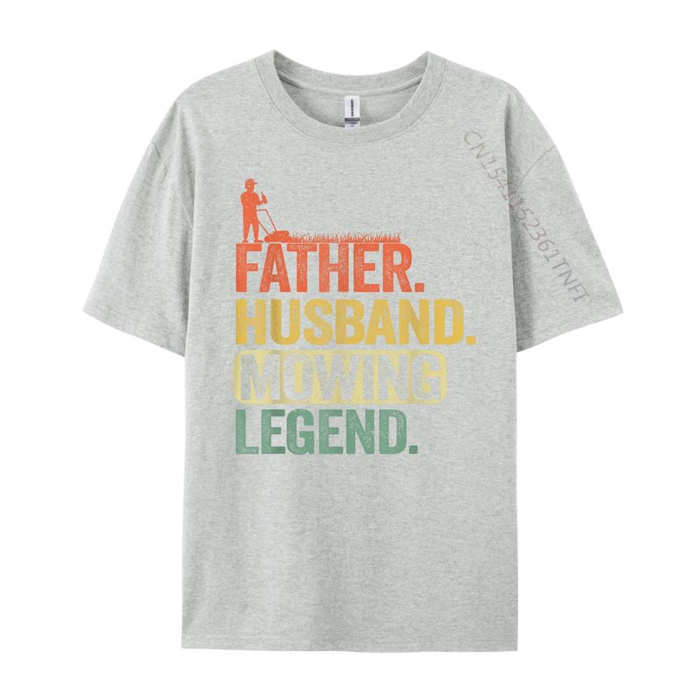Père Mari Légende de la Tonte Jardinier Papa Tonte de Pelouse XS T-shirts Graphiques Streetwear Homme Slogan