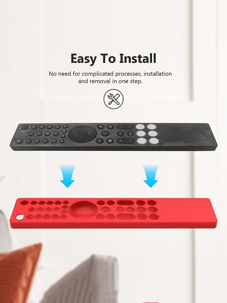 For TCL RC833A Silicone Remote Control Case Anti-Slip Protective Cover Waterproof Remote Control Protect Case TV Supplies Tool