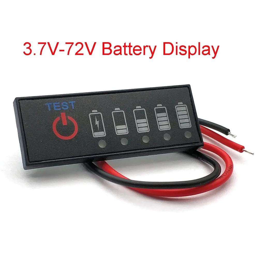 Battery Level Indicator 18650 Lipo Lithium Capacity Tester Meter 1S 2S 3S 4S 3.7V-14.8V Module