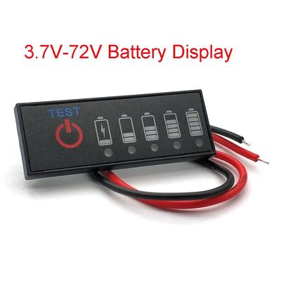 Indicateur de niveau de batterie 18650 Lipo Lithium Testeur de capacité Mètre 1S 2S 3S 4S 3.7V-14.8V Module