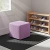 Stretch Ottoman Slipcover DustResistant Square Footstool Cover Soft Material Stool