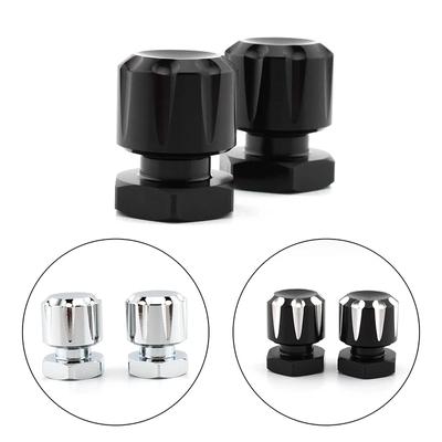 1Pair for Harley Davidson Road King Street Glide Fat Boy Softail Motorcycle Rear Seat Screw Trim Cover Solo Mounting Nut Bolt