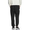 Adidas Sports Lifestyle Series Letter Logo Print Casual Simple Comfortable Cuffed Knitted Joggers Unisex Joggers Black JM9112