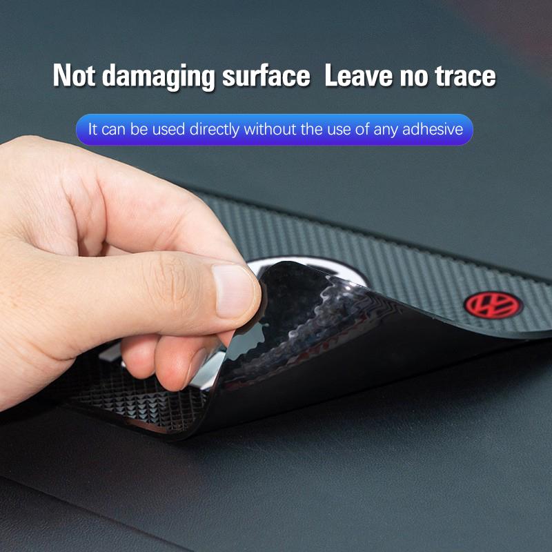 Car Dashboard Non-slip Mat Phone Key Storage Pad For Volkswagen VW Polo Golf T5 Caddy T4 Touran GTI Passat Scirocco Tiguan GTD Ce9