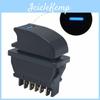 Power Window Builtin Switch Car Blue Light Indicator 5pin Window Lifter Single Hooktype Switch
