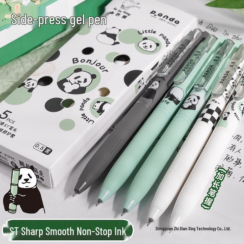 Morandi Series Push-Type Gel Pens - Japanese Style Student Set for Journals