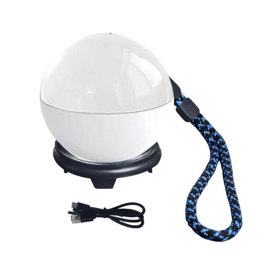 2.7" Memory Sphere Lamp Christmas Clear Ball Video Player 3D Memory Orb Lamp Personalized Uploadable Videos Photos Gifts for Christmas Anniversary