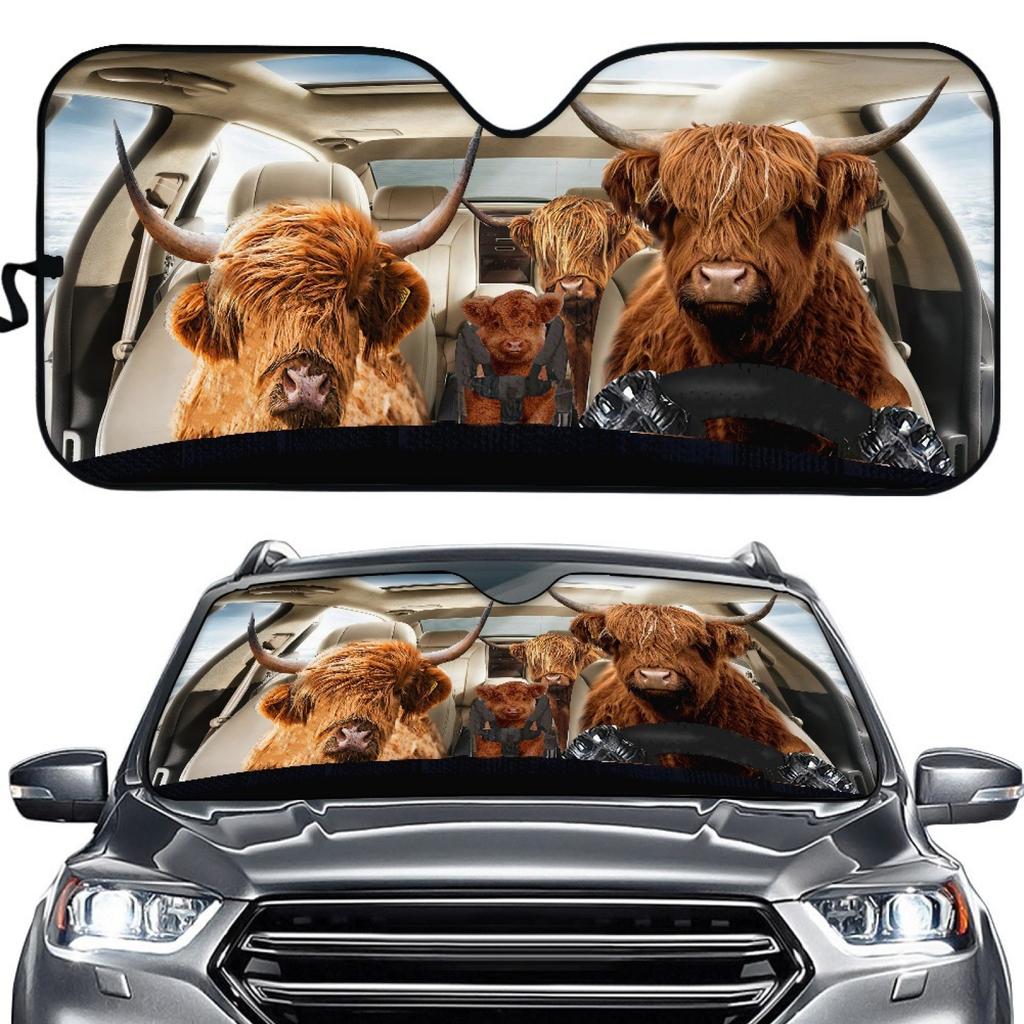 New Cartoon Animation Dragon Ball Printing Car Sunshade, Car Sunshade