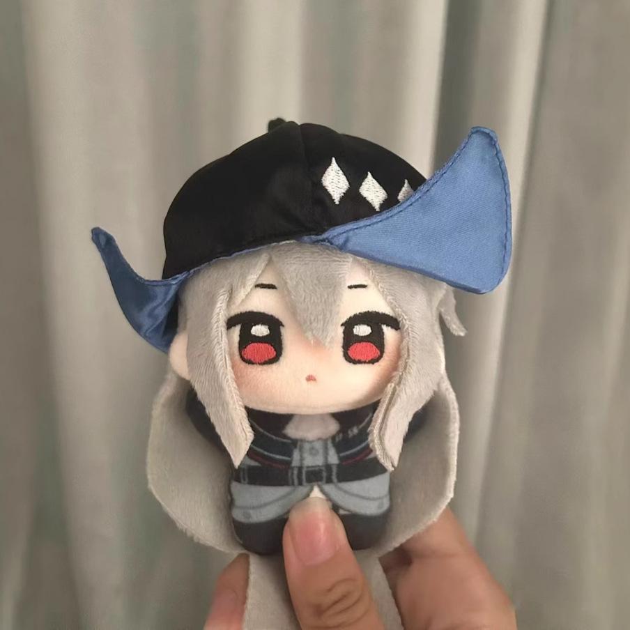10cm Anime Arknights Skadi Plüschtier Stoffpuppe Skadi Anhänger Schlüsselanhänger Puppe Plüschtiere Figuren Geburtstags Weihnachtsgeschenke