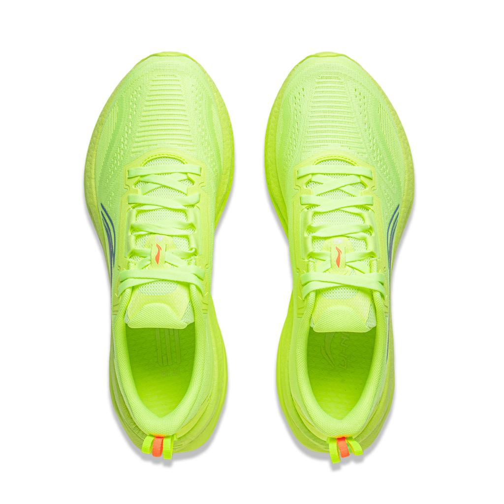 Li Ning Wu Shi 5S 5.0 Full Palm Cushion Technology Training Shoes Men Sneakers Fluorescent-Yellow Green ARSV021-4