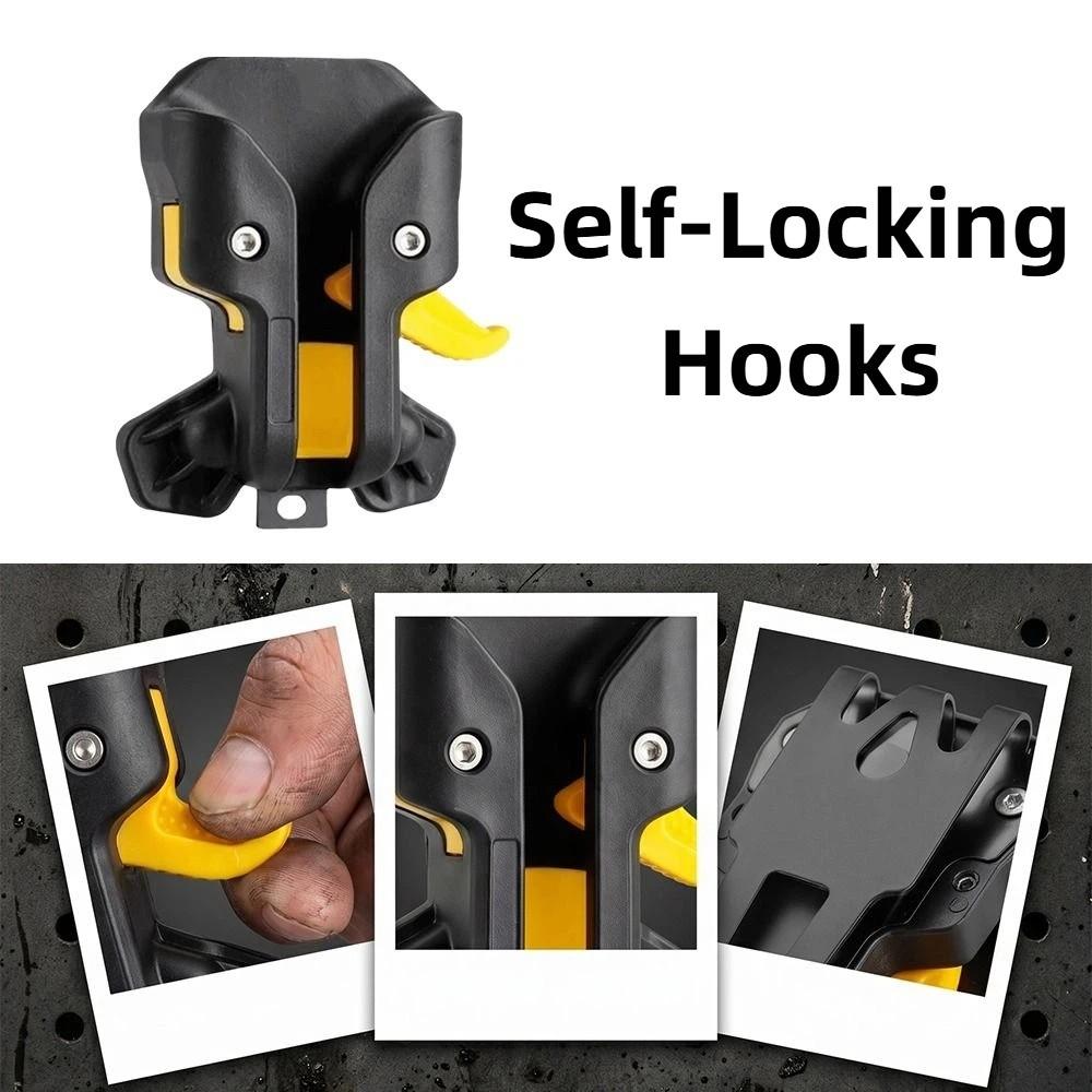 Quick Release Power Tool Hooks Self-Locking Quick Release Hooks Belt Tape Accessories