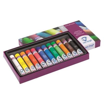 VAN GOGH 12 Pasteli Olejnych Zestaw Kartonowy