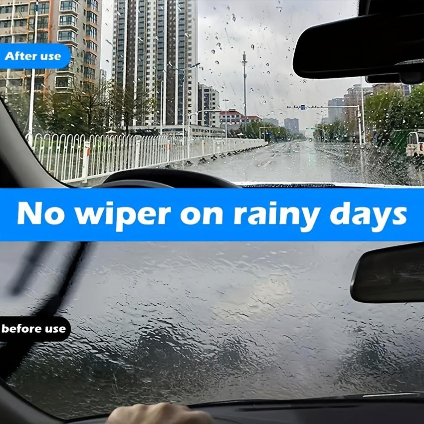 Car Glass Rainproof Spray, Car Waterproof Coating Agent, Waterproof, Rainproof and Anti-Fog Glass Cleaner, Car Windshield Cleaning Spray