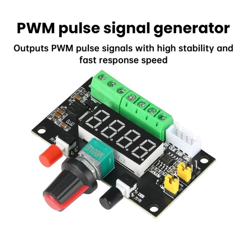 12V 24V Schrittmotor Geschwindigkeitsregler Integrierter PWM-Signalgenerator Für Präzise Bewegungssteuerungsanwendungen