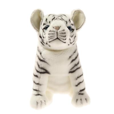 Hansa Head Cover White HANSA Fairway Wood Stuffed Animal White Tiger BH8109