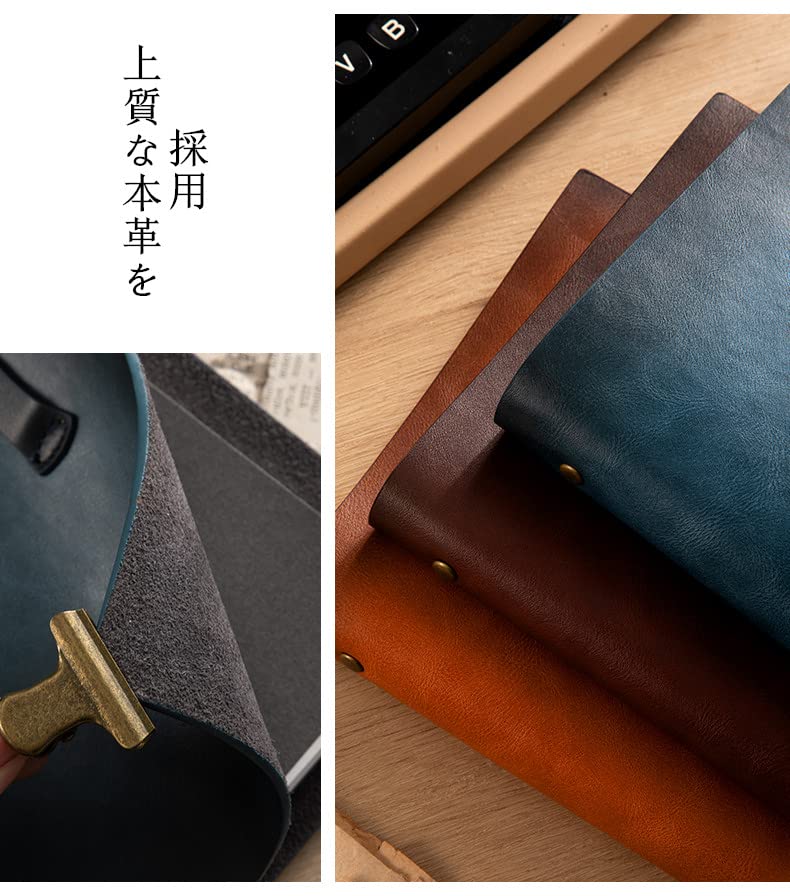 BazingaLife Genuine Leather System A6 with Card Perfect for Business Office Graduation Retirement New and Promotions Organizer, Size, Storage,