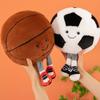 Toys Basketball Plush Cartoon Spherical Shape Motion Fill Doll Pillow Accompany