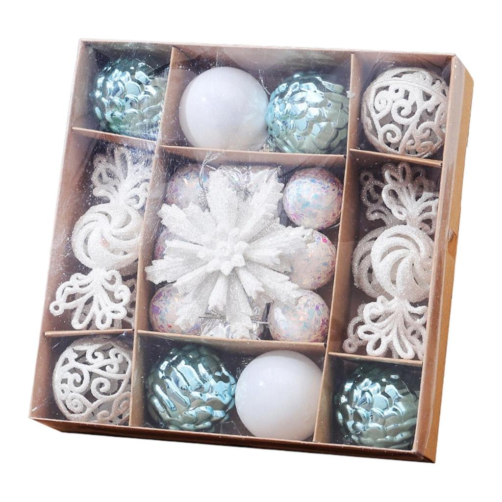 Christmas Ball Ornaments Set Pendants Xmas Baubles Xmas Decor for Living Room Party Supplies