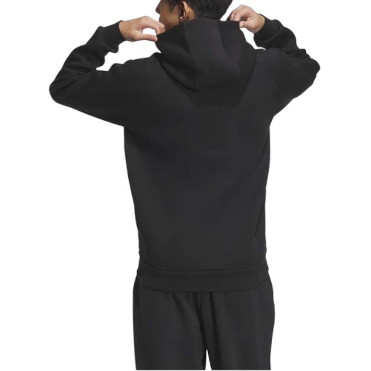 adidas Sweatshirts Unisex Black Hooded Moderate Other JE8631