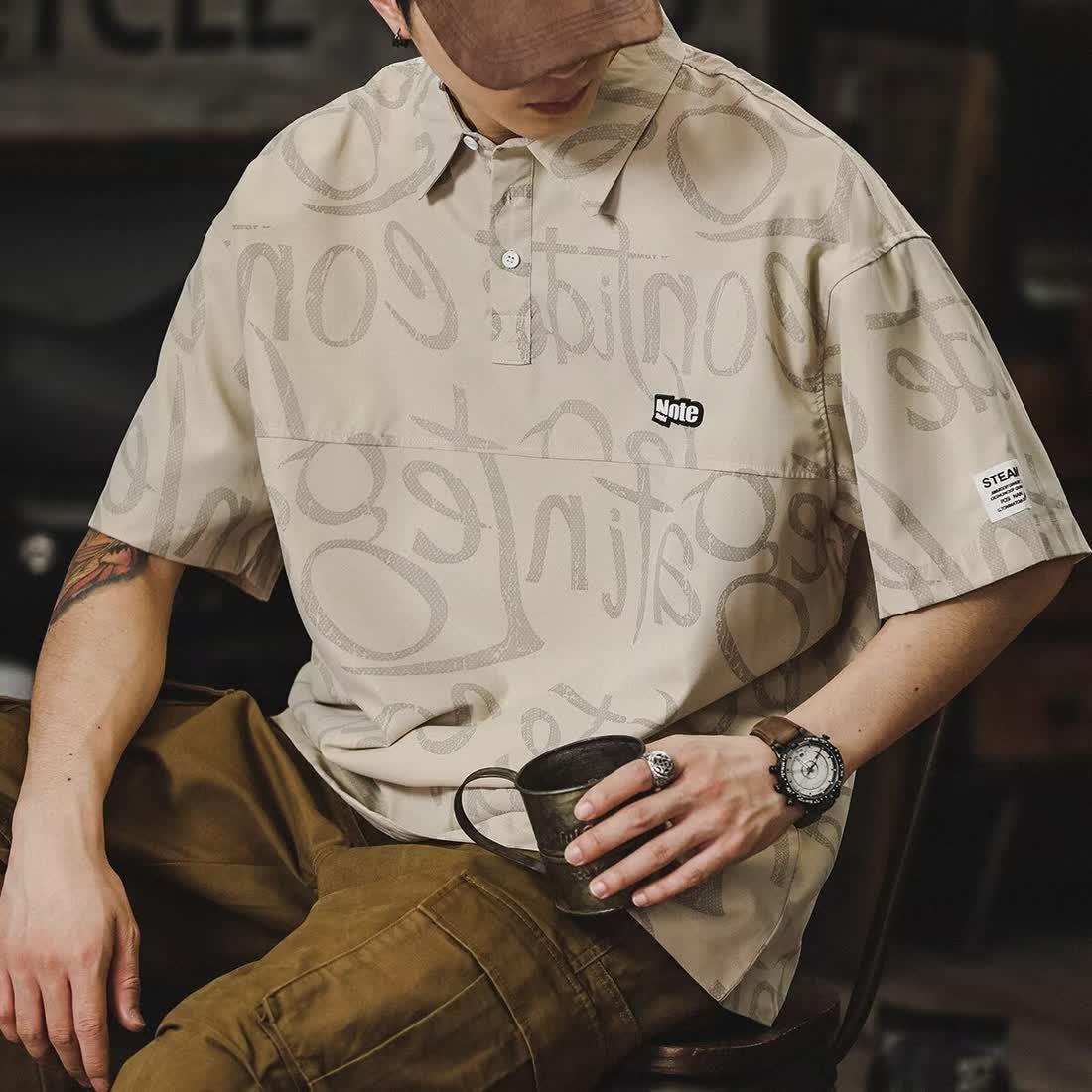 

Быстросохнущая Влагоотводящая Мягкая Качественная Дышащая Мужская Свободная Рубашка Поло--Устойчивая к Сминанию Повседневная Спортивная с Коротким Рукавом Рубашка с Воротником 8XL абрикосовый