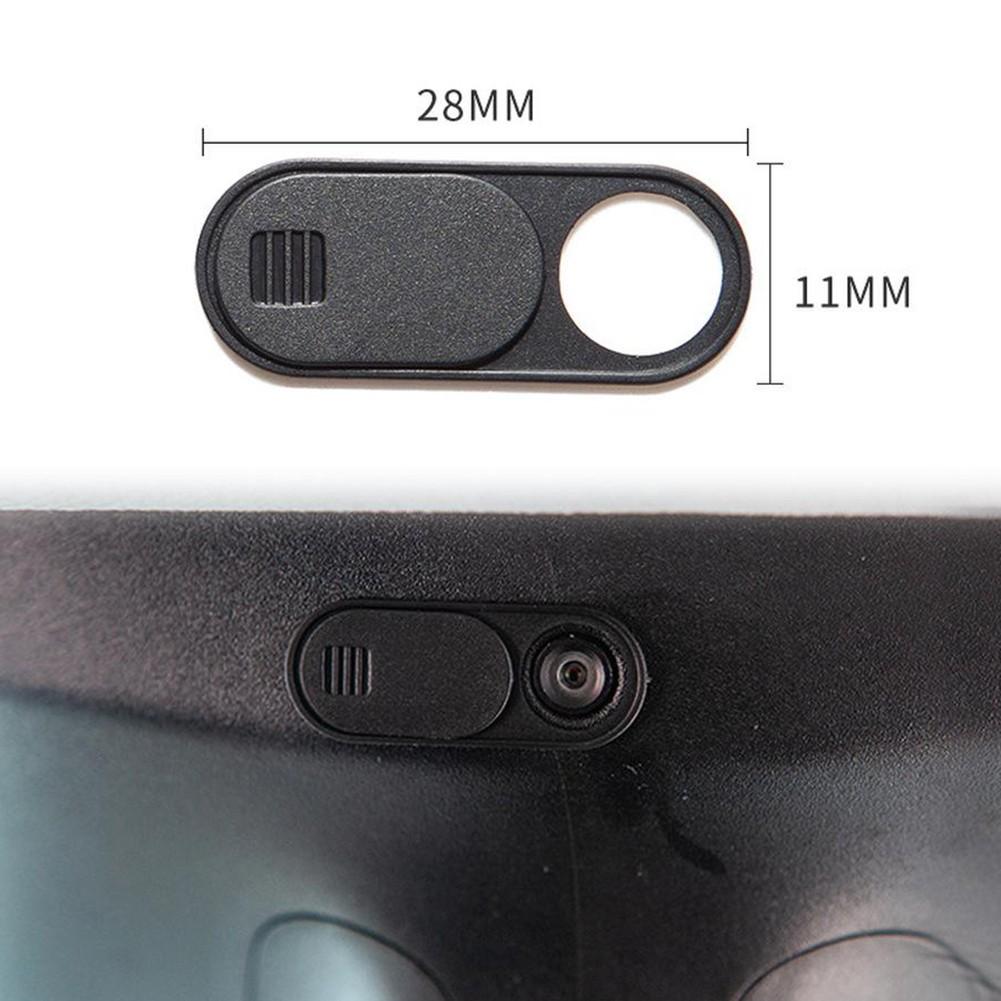 Webcam Privacy Cover for Tesla For Model 3 Y 2017 2026 Sliding Interior Camera Cover in ABS to Block Recording 2 Pieces