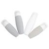 4Pcs Travel Empty Bottles Set Leakproof Silicone Shampoo Shower Gel Liquid Container