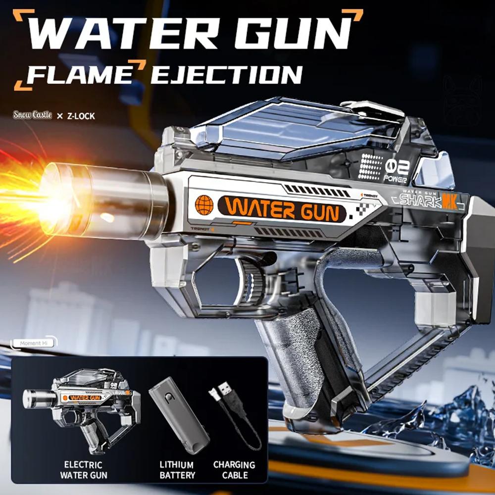 Новейшие электрические водяные пистолеты, разработанные для взрослых, мощные, автоматические, водяные бластеры, игрушка для теплого сезона, для улицы, пляжа, для мальчиков