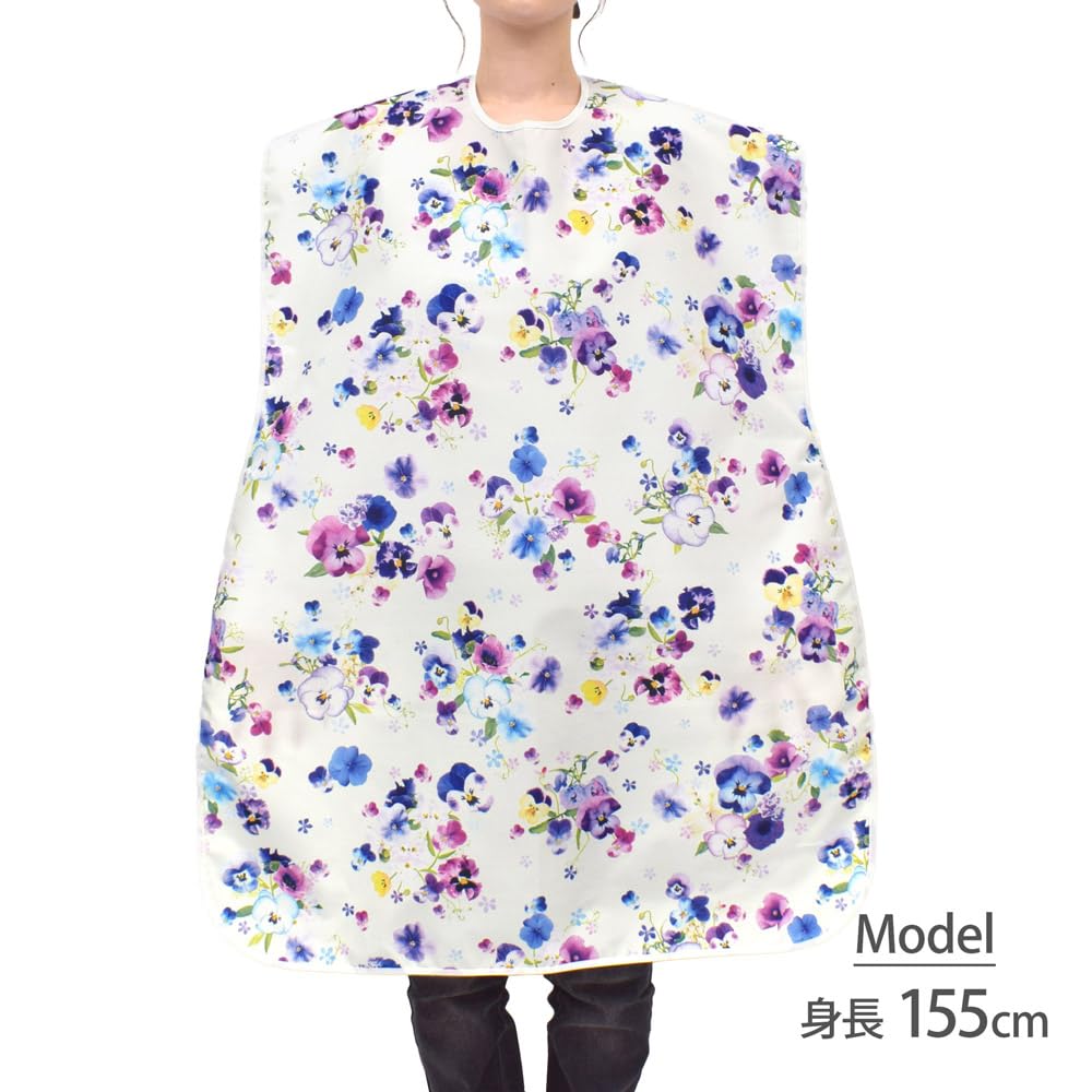 STYLE Decor Nursing Meal Apron Table Mat Set of 2 Floral Bouquet Meal Apron Nursing Water Repellent Nursing Stylish Cute Elderly Nursing Home Nursing